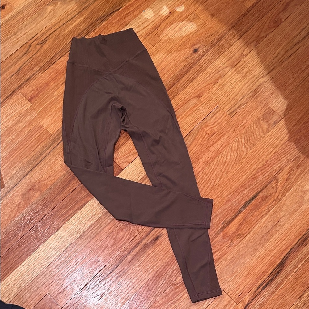 Aerie Brown High-Waisted Leggings